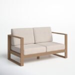 Gavina 62.91'' Outdoor Loveseat - Image 3