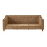 Helsing 85'' Wicker Outdoor Sofa - Image 2
