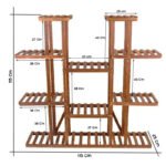 Stand New Wooden Holder for Garden Flowers - Image 6