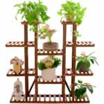 Stand New Wooden Holder for Garden Flowers - Image 3