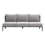Melwood 78'' Metal Outdoor Sofa