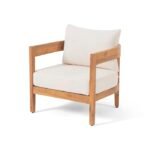 Mica Outdoor Patio Chair with Cushions (Set of 2) - Image 3