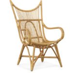 Millar Wicker Outdoor Armless Lounge Chair - Image 2