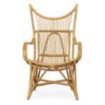 Millar Wicker Outdoor Armless Lounge Chair