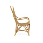 Millar Wicker Outdoor Armless Lounge Chair - Image 3