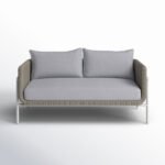 Morriston 58.7'' Outdoor Loveseat