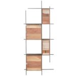 Natural Kleo Reclaimed Wood Wall Box Shelf - Image 2