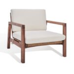 Nicholson Outdoor Armless Lounge Chair with Cushion