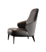 Minotti Leslie Bergere Velvet Armchair - Image 5
