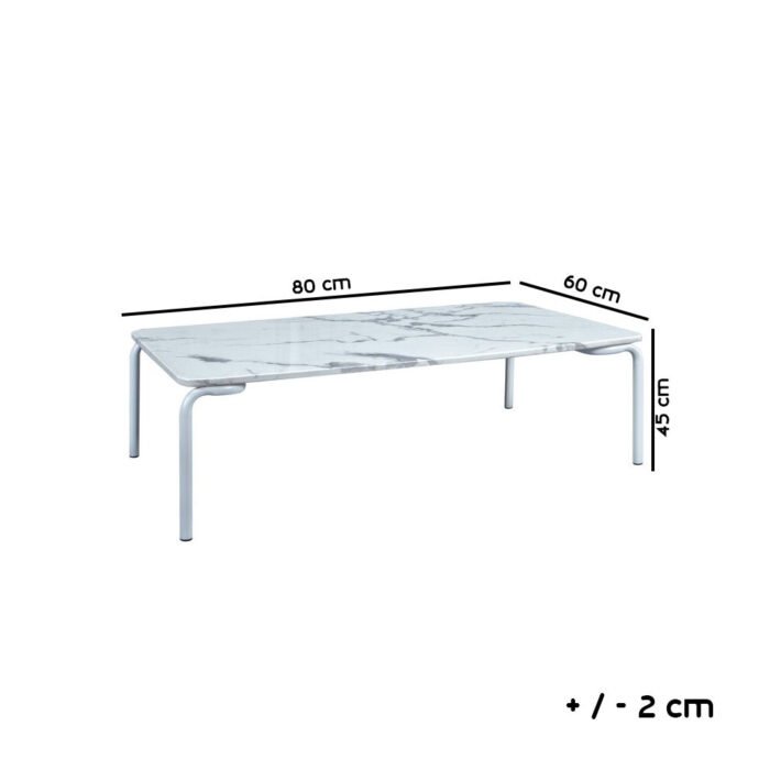 Queen table made of PVC wood for outdoor decoration - Image 2