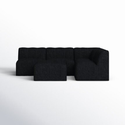 Praia 96" Sunbrella Outdoor Sofa with Ottoman