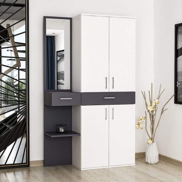 Spanish MDF wood wardrobe - ITM-020 - 180cmX105cm - Image 1