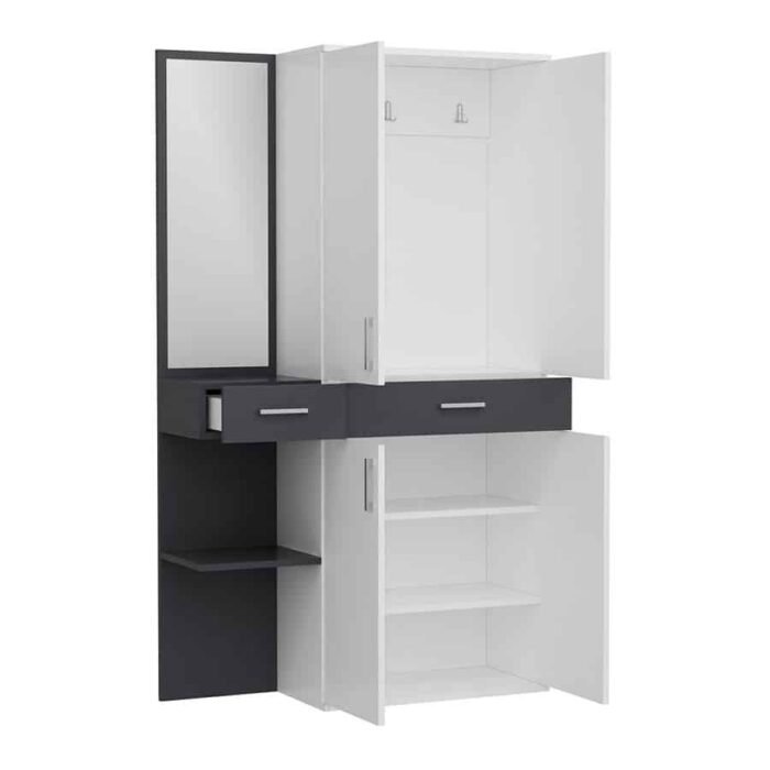 Spanish MDF wood wardrobe - ITM-020 - 180cmX105cm - Image 4