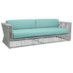 Renfri 91'' Outdoor Sofa with Sunbrella Cushions - Image 2
