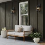Rydell 55'' Wide Outdoor Reversible Patio Sofa with Cushions - Image 2