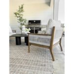 Rydell Acacia Outdoor Lounge Chair - Image 3