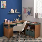 Kristian Nilsen Wide Wooden Home Desk - Image 10