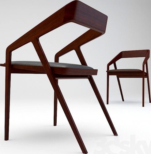 SED005-03.jpg Katakana Dining Chair - Image 1