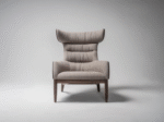 Beatrix High Back Curved Easy Arm Chair - Image 5