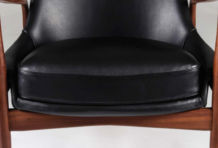 Kofod Larsen Italian Vintage Wood Armchair - Image 5