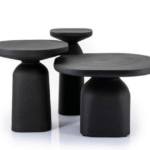 North European Stylish & Oval Wooden Coffee Table