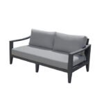 Solstice 36.2'' Metal Outdoor Sofa with Sunbrella Cushions - Image 2