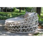 Stevie 68'' Metal Outdoor Daybed - Image 3