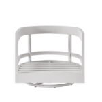 Swivel Patio Lounge Chair with Cushions - Image 3