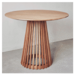 Jeanette Engineered Round Solid Wood - Image 4
