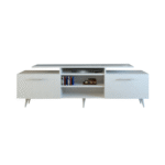 TV table with additional units made of high-quality MDF wood - HFS-121 - Image 5