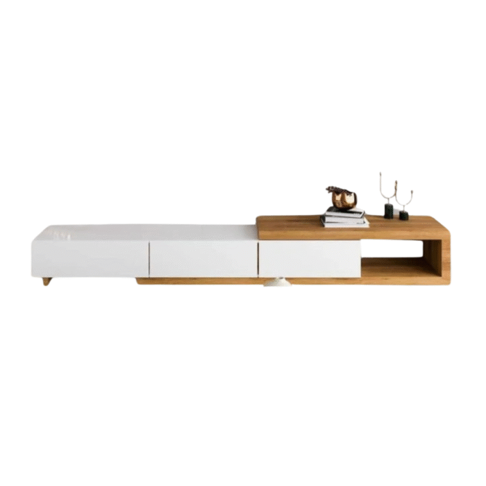 Coffee table set with TV table - high quality MDF wood - OSM-378 - Image 5