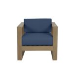Vienna Teak Patio Chair with Sunbrella Cushions