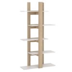 Willie 5 Tier Wooden Bookcase