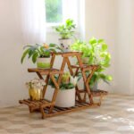 Wooden stand view holder for garden flowers - Image 4
