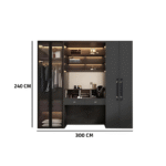 High Quality MDF Wood Dressing - OSM-401 - Image 3