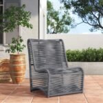 Zelie Armless Patio Chair - Image 2