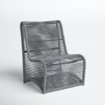 Zelie Armless Patio Chair - Image 3