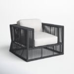 Zelie Patio Chair with Sunbrella Cushions - Image 3
