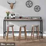 Electrostatic painted metal console - MTC-105 - Image 3