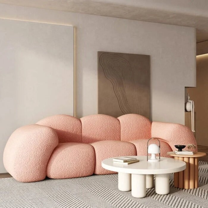 Greta Cloud Shaped Puff Sofa - Image 1