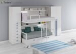 Children's room with folding bed and trundle bed - Image 2