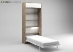 Vertical folding bed with lift-up loft - Image 4