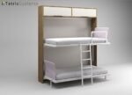 Folding bunk bed with loft 190 x 90 depth 35 cm. - Image 2
