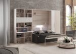 150x190 vertical folding bed with integrated sofa - Image 2