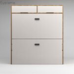 Folding bunk bed with loft 190 x 90 depth 35 cm.