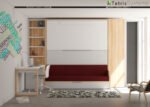 VERSATILE folding bunk bed with sofa 90 x 190