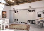 Living room with folding bed 150 x 190 depth 35 and bookcase - Image 2