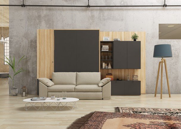 g-portada_comp_2341.jpg Horizontal folding double bed with sofa and wardrobe - Image 1