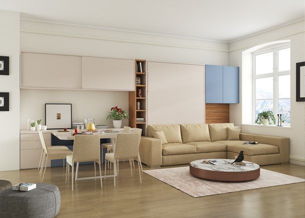 g-portada_comp_2344.jpg Living room with vertical folding bed - Image 1