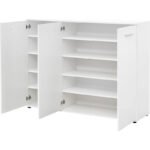 High quality MDF wooden shoe cabinet - KYN-133 - Image 5